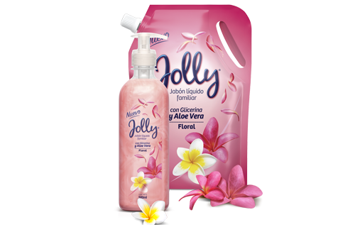 Jolly jabón líquido floral